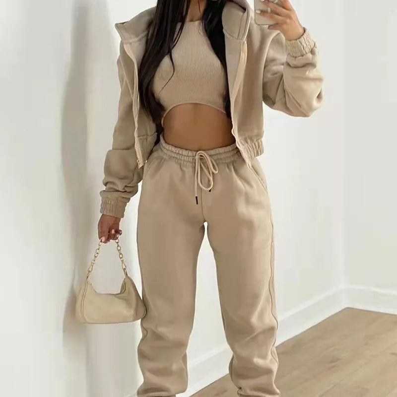 3-Piece Hoodie & Jogger Set