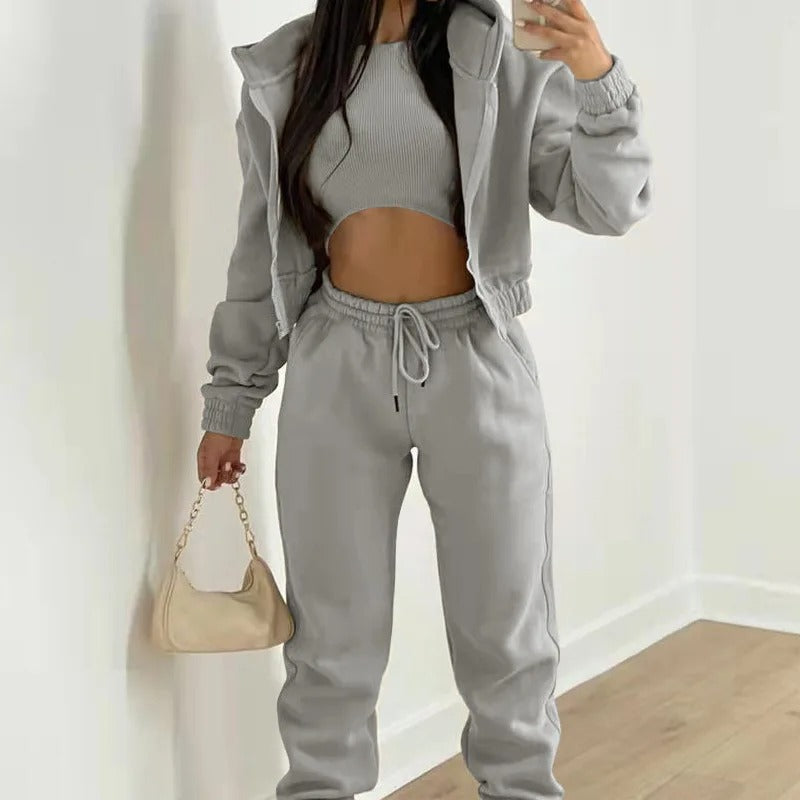 3-Piece Hoodie & Jogger Set