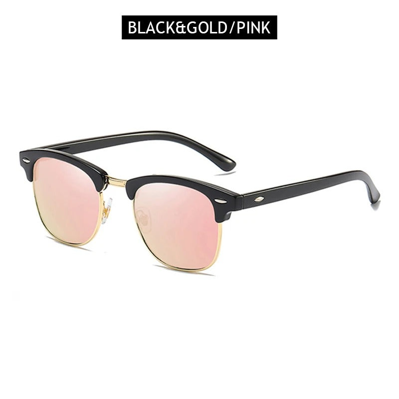 Classic Half-Frame Sunglasses
