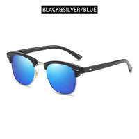 Classic Half-Frame Sunglasses