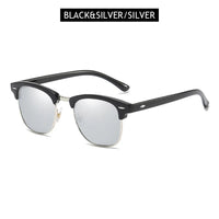 Classic Half-Frame Sunglasses