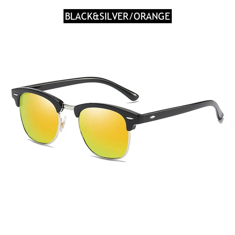 Classic Half-Frame Sunglasses