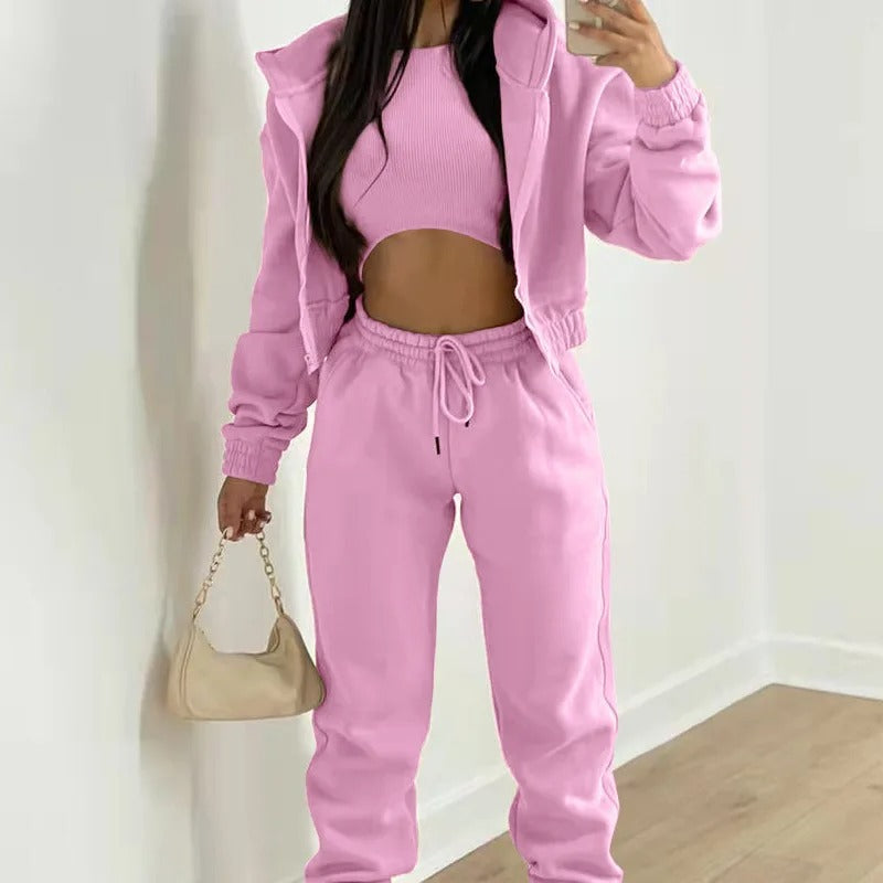 3-Piece Hoodie & Jogger Set